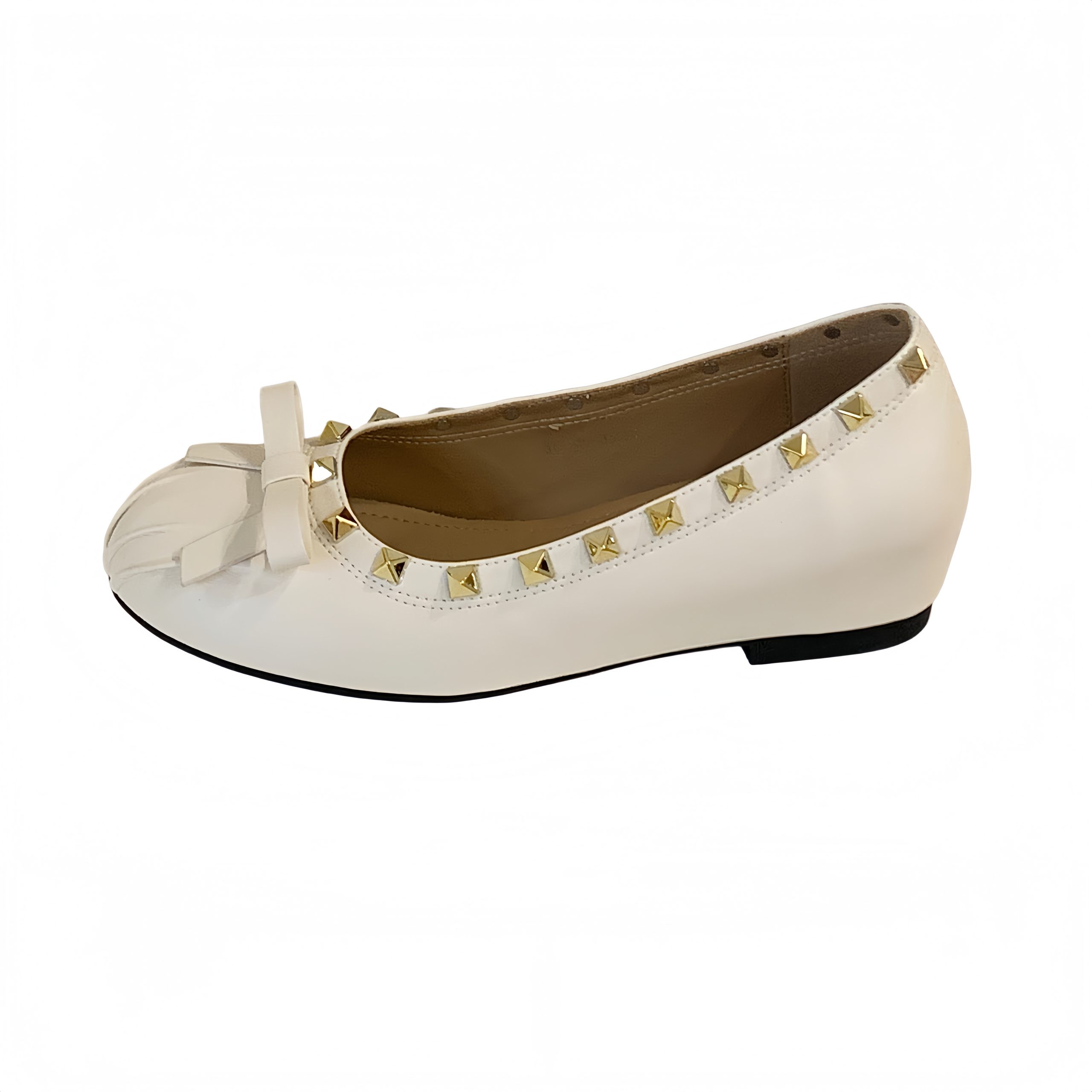 2026 Autumn New Rivet Round Toe Low Top Inner Height Women's Shoes - Image 5