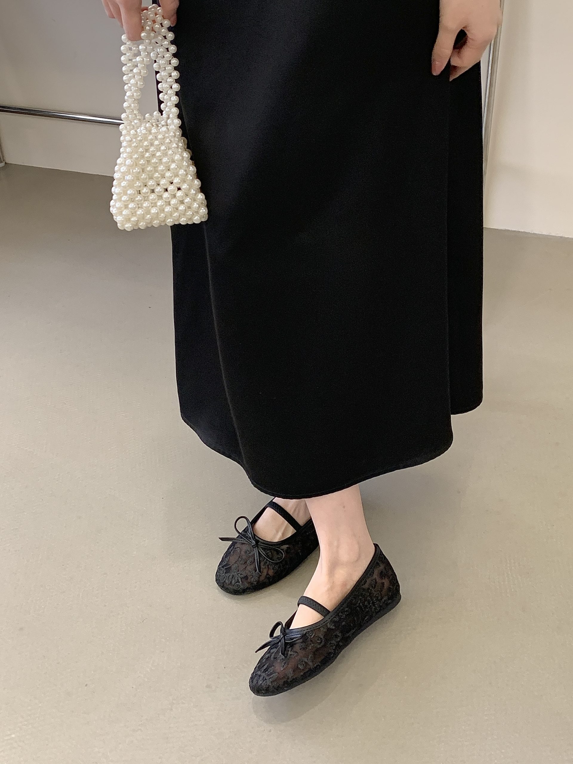 2026 Spring New Cutout Mary Jane Shoes for Women Breathable Soft Sole Mesh Flat Shoes - Image 3