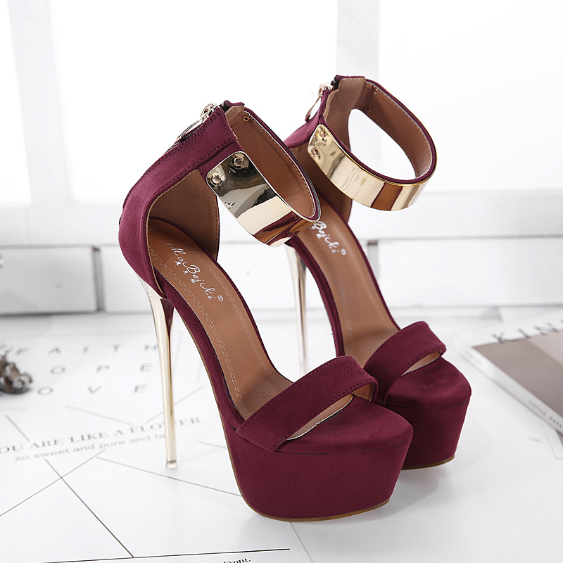 Mobeini Women's Open Toe Strappy Sandals High Heels 2021 Summer PU